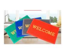 พรมดักฝุ่น สำเร็จรูปมีข้อความwelcome  ขนาด (ซม.) 120*150