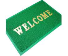 พรมดักฝุ่น สำเร็จรูปมีข้อความwelcome  ขนาด (ซม.) 120*150